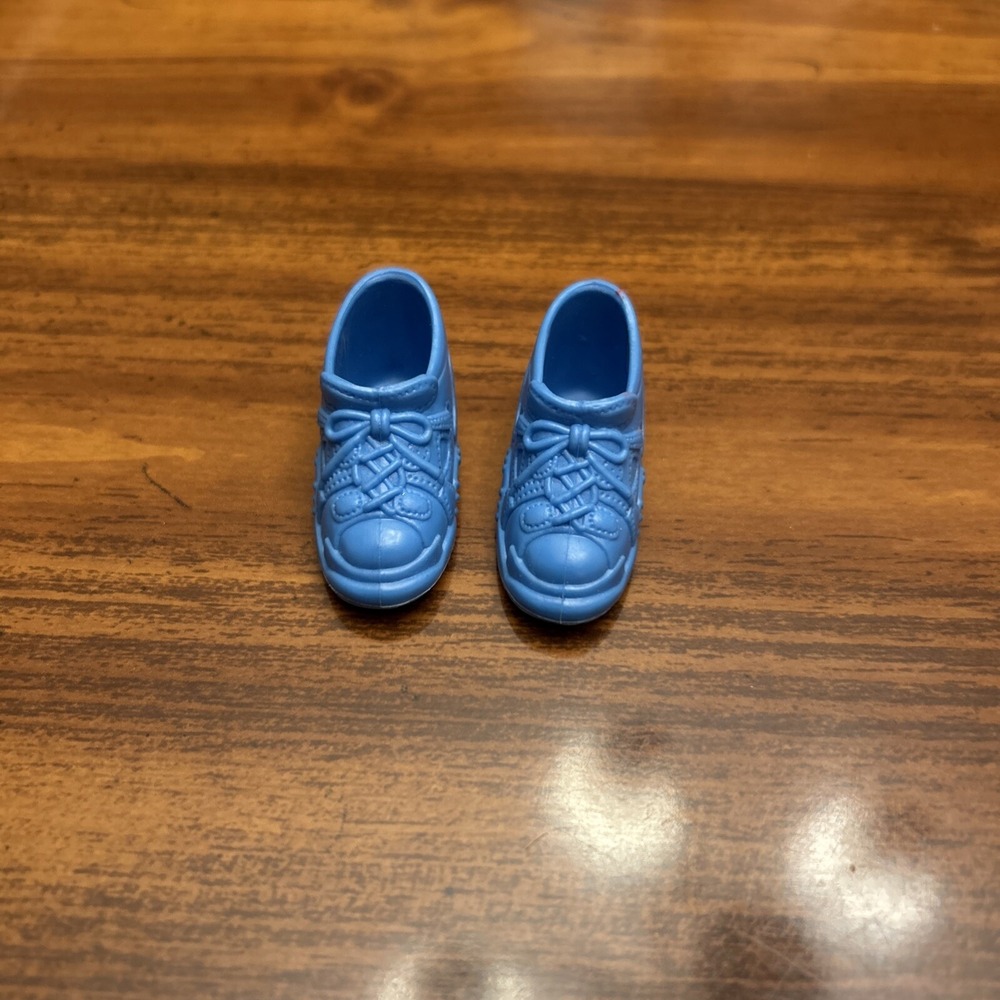Vintage Ken Doll 90's Blue High Topā Sneakers Tennis Shoes Boots 208